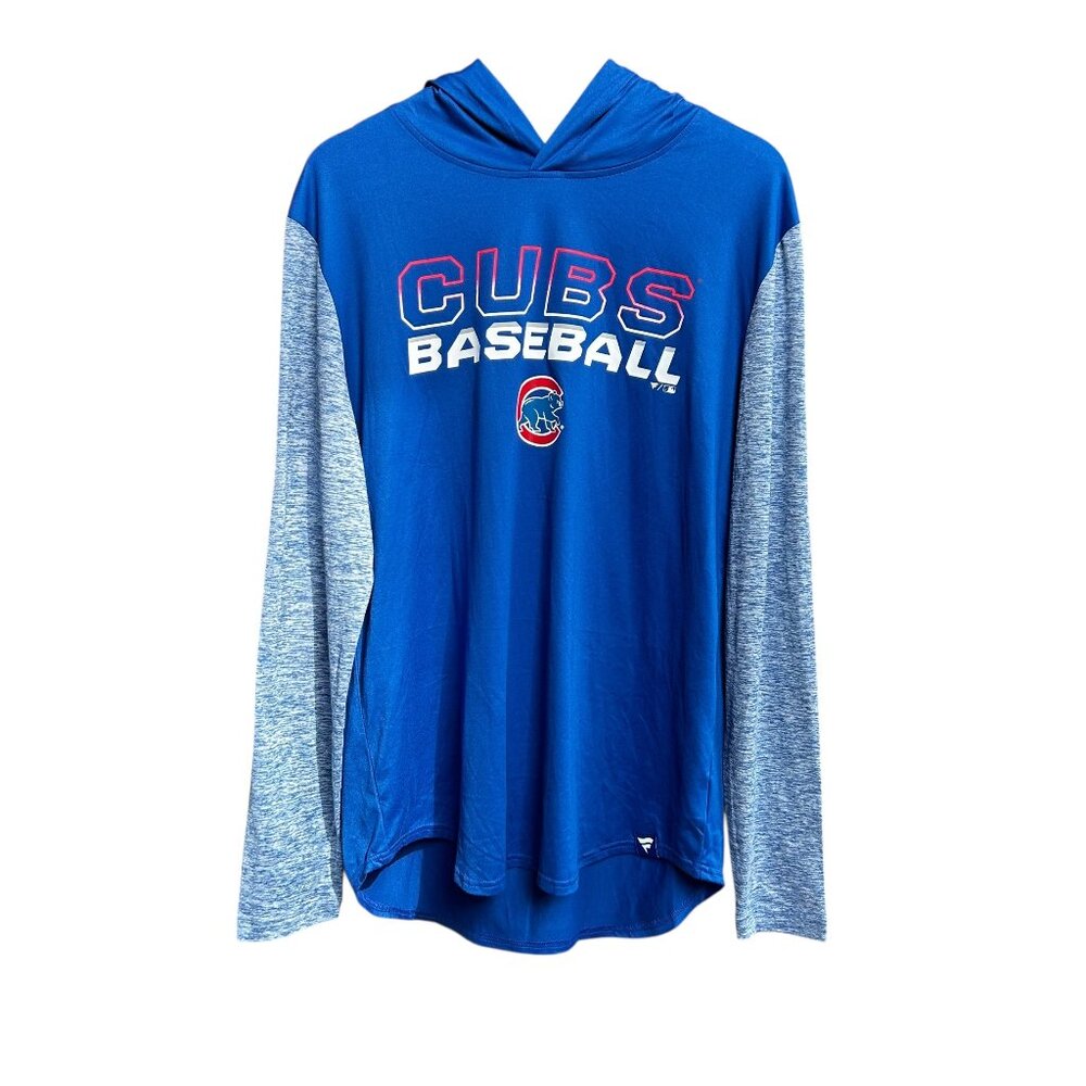 NWT Mens Cubs Baseball Hooded Pullover‎
